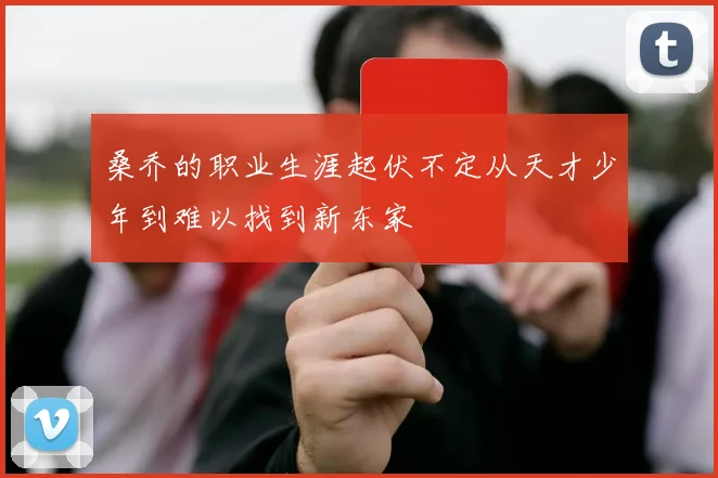 桑乔的职业生涯起伏不定从天才少年到难以找到新东家