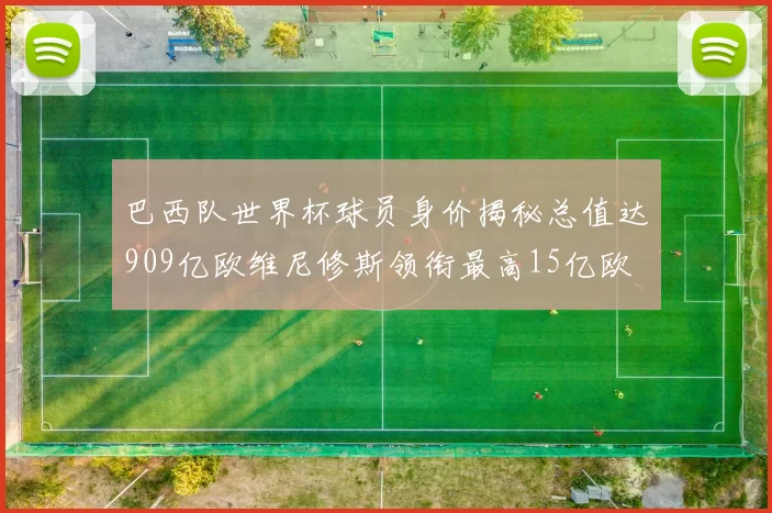巴西队世界杯球员身价揭秘总值达909亿欧维尼修斯领衔最高15亿欧