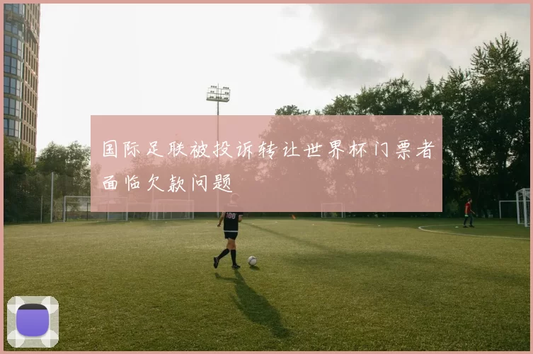 国际足联被投诉转让世界杯门票者面临欠款问题